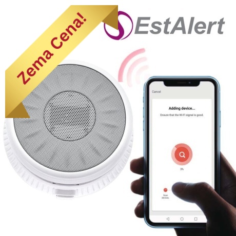 E-cigarešu noteikšanas detektors EstAlert - Vape Detector